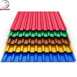 DC53D+Z Color Coated Corrugated Board