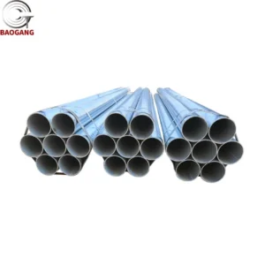 ST37-2 Galvanized Steel Round Pipe